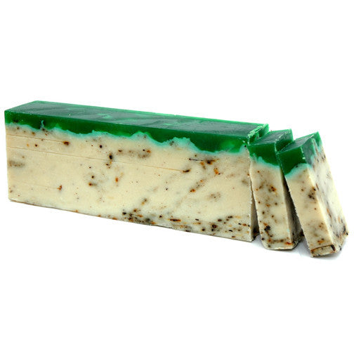 Green Tea Olive Oil Artisan Soap Slice buy-per-slice