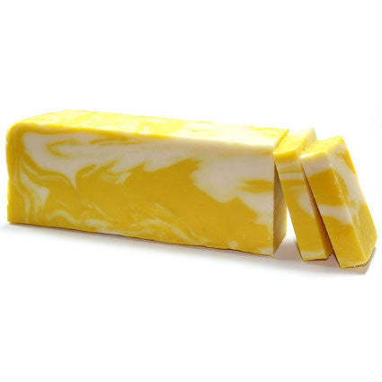 Lemon Olive Oil Artisan Soap Slice buy-per-slice