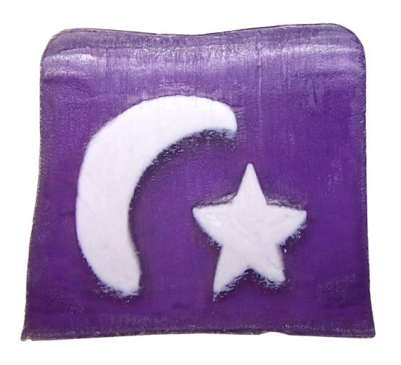 Moon&Stars Soap - 115g Slice (white lavender) bathroom-heaven-lavender ,buy-per-slice