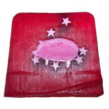 Pink Pig Soap - 115g Slice (musk) buy-per-slice