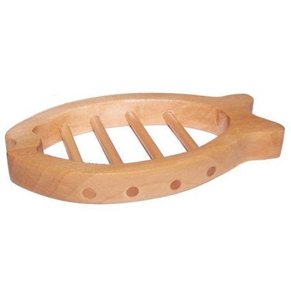 Hemu Wood Soap Dish - Fish woden-soap-dishes